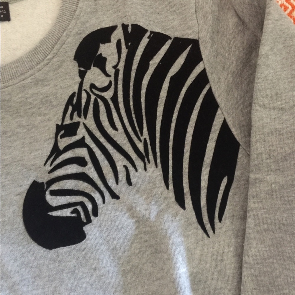 ModCloth Zebra Sweatshirt - Picture 5 of 6